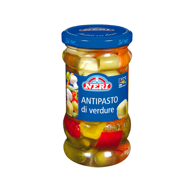 Antipasto misto di verdure piccolo