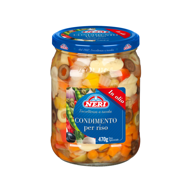 Condimento in olio grande