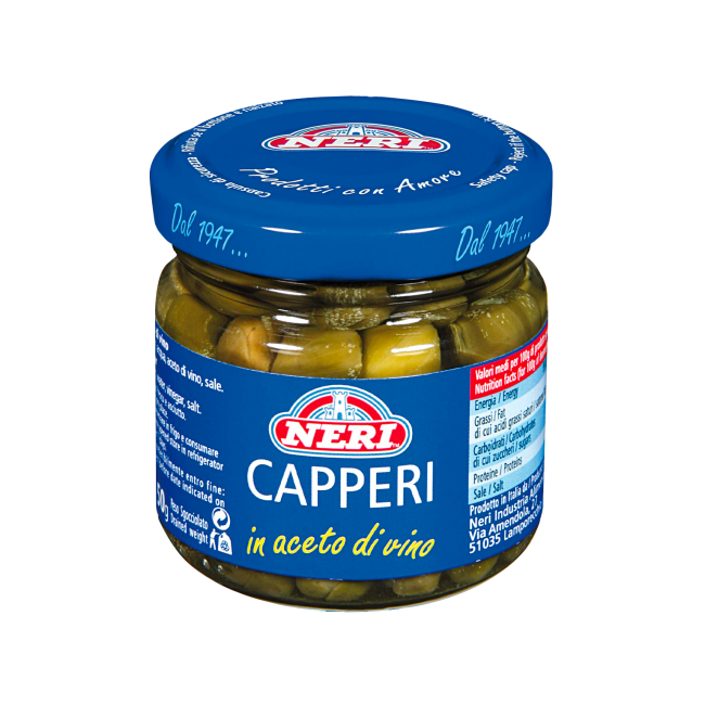 Capperi in aceto di vino piccolo