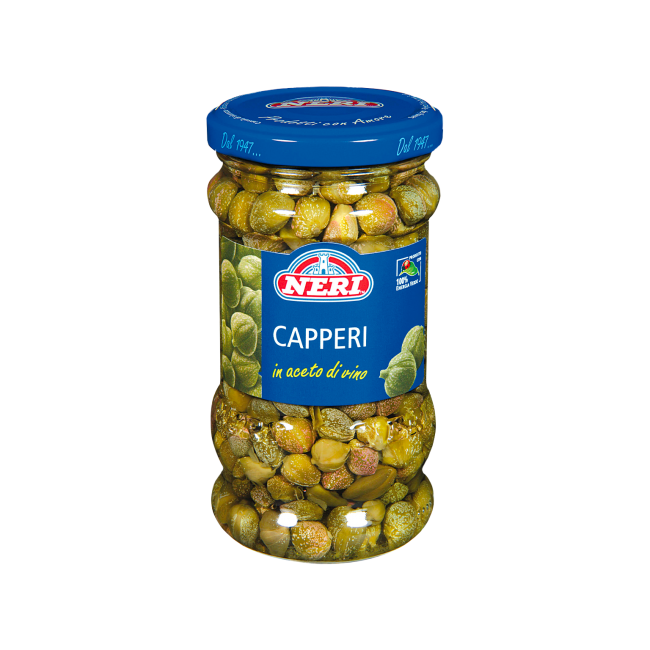Capperi in aceto di vino medio