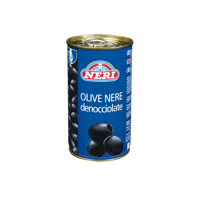 Olive nere denocciolate 350 gr