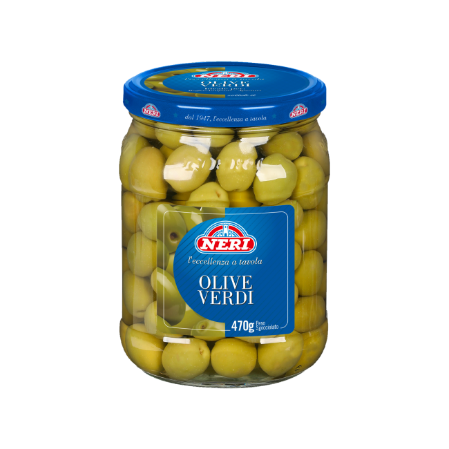 Olive verdi 470 gr