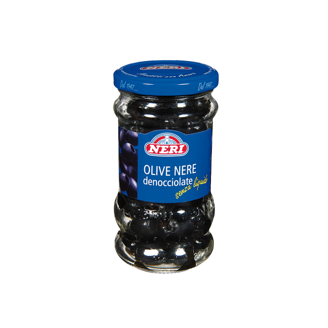 Olive nere denocciolate 135 gr