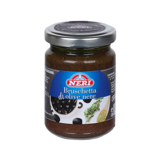 Bruschetta Olive nere piccolo