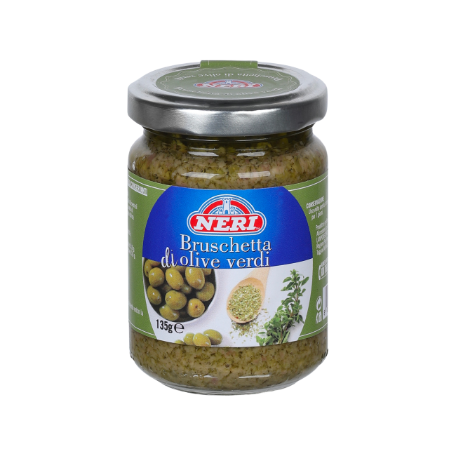 Bruschetta olive verdi piccolo