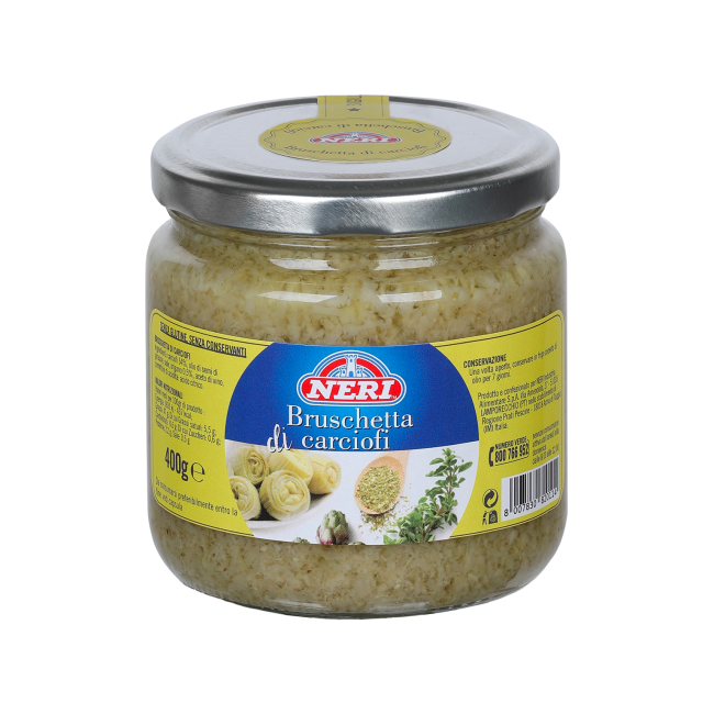 Bruschetta carciofi grande